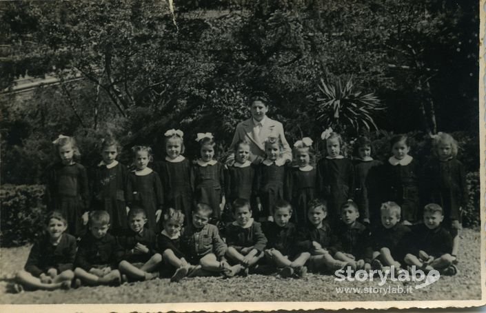 Foto di classe, scuole Elementari di Zogno