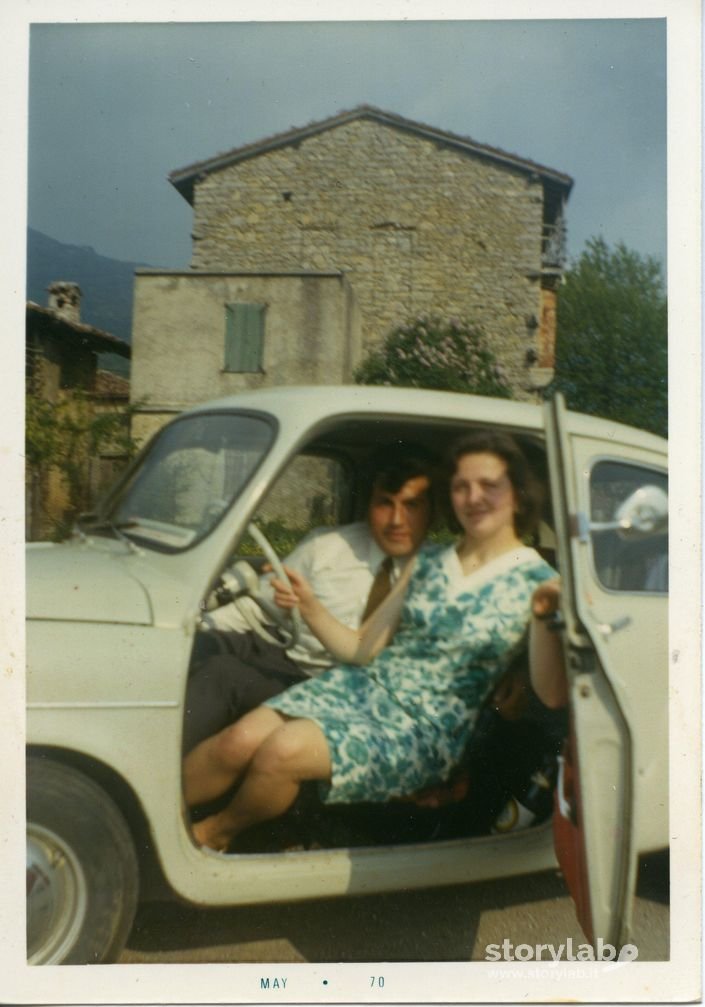 In posa sulla Fiat 600