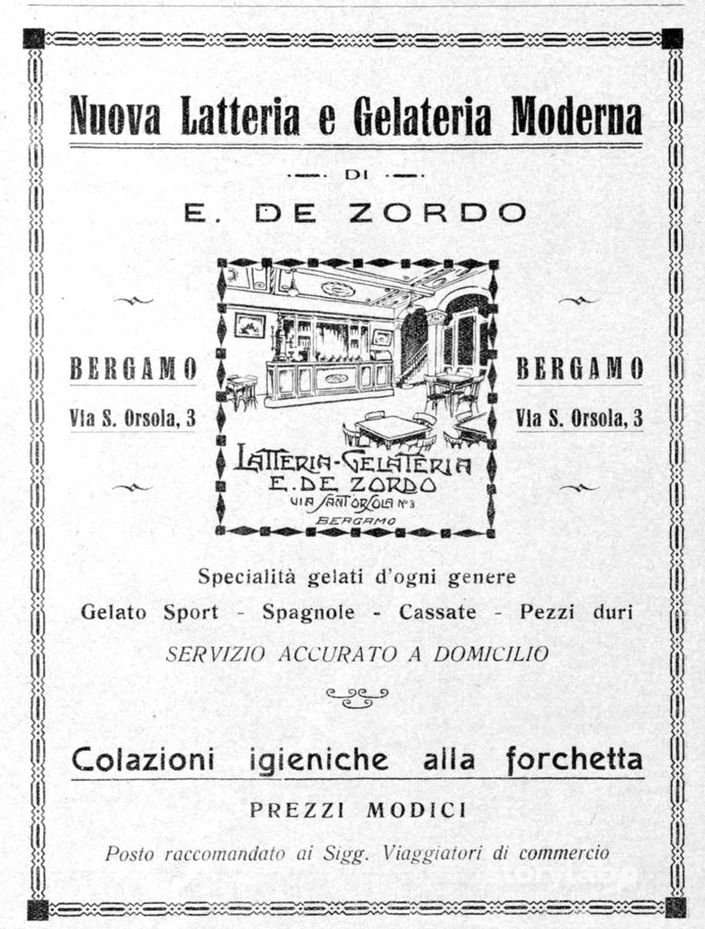 Pubblicità "De Zordo"