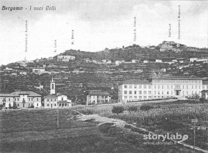 Bergamo - Via Santa Lucia Anni 30