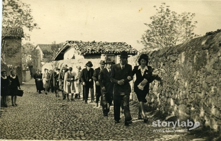 Corteo di matrimonio