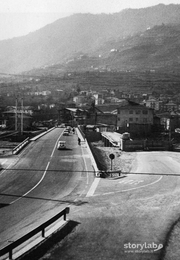 Ponte Barcotto dall'alto