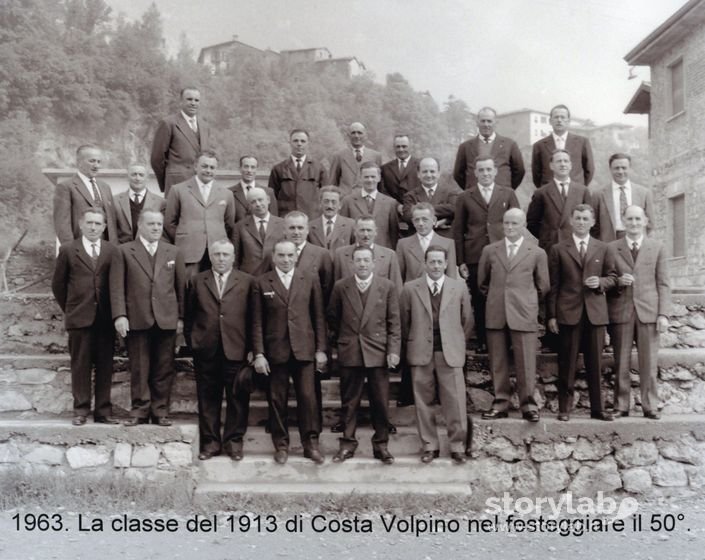 Festeggiamento del 50° della classe 1913