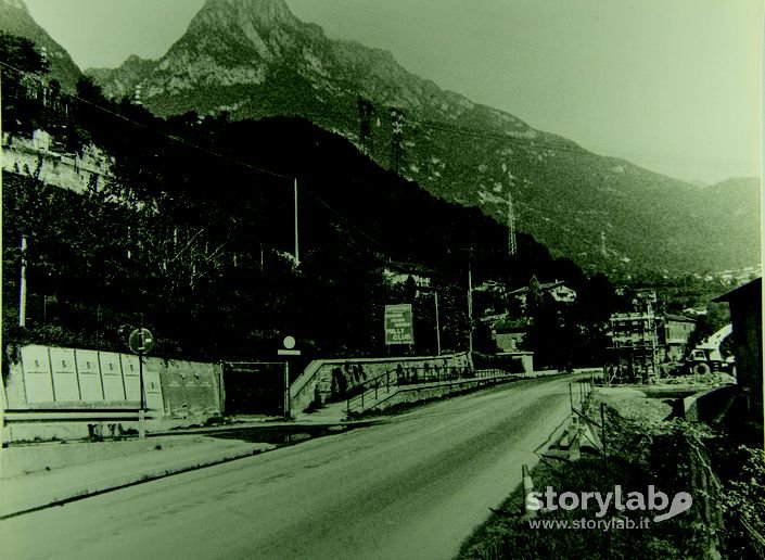 Lavori per lo svincolo della superstrada