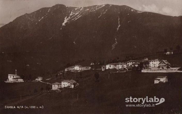 Zambla Alta. Panorama