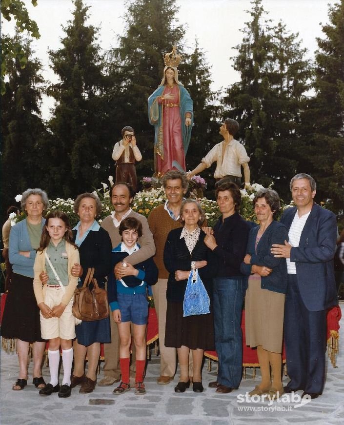 Arrivo Della Madonna Al Santuario Di Monte Altino Con Famiglia Capelli