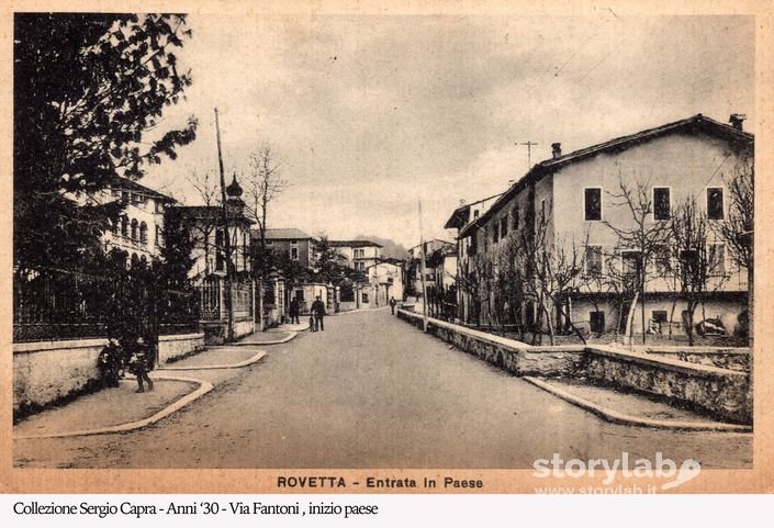 Rovetta - Entrata In Paese