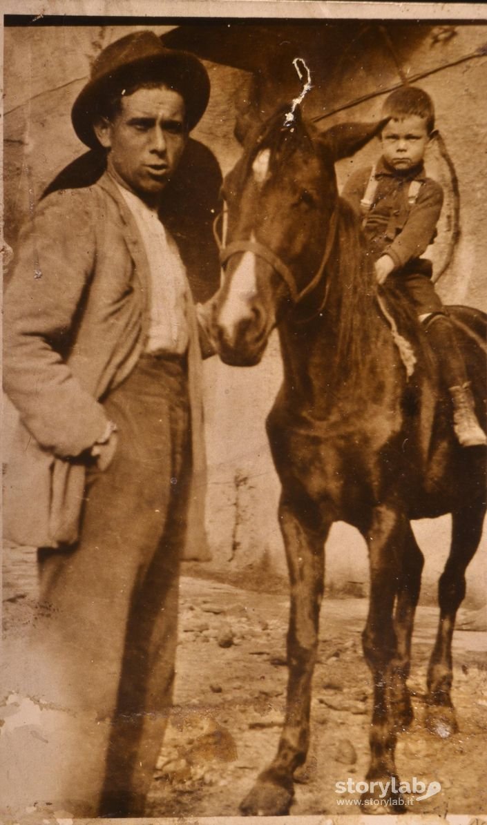 Foto con cavallo