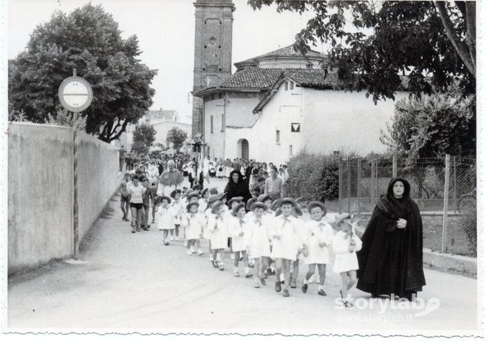 Funerale A Sabbio Negli Anni '50