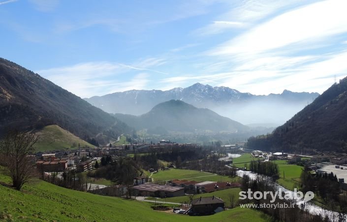 vista sulla valle     