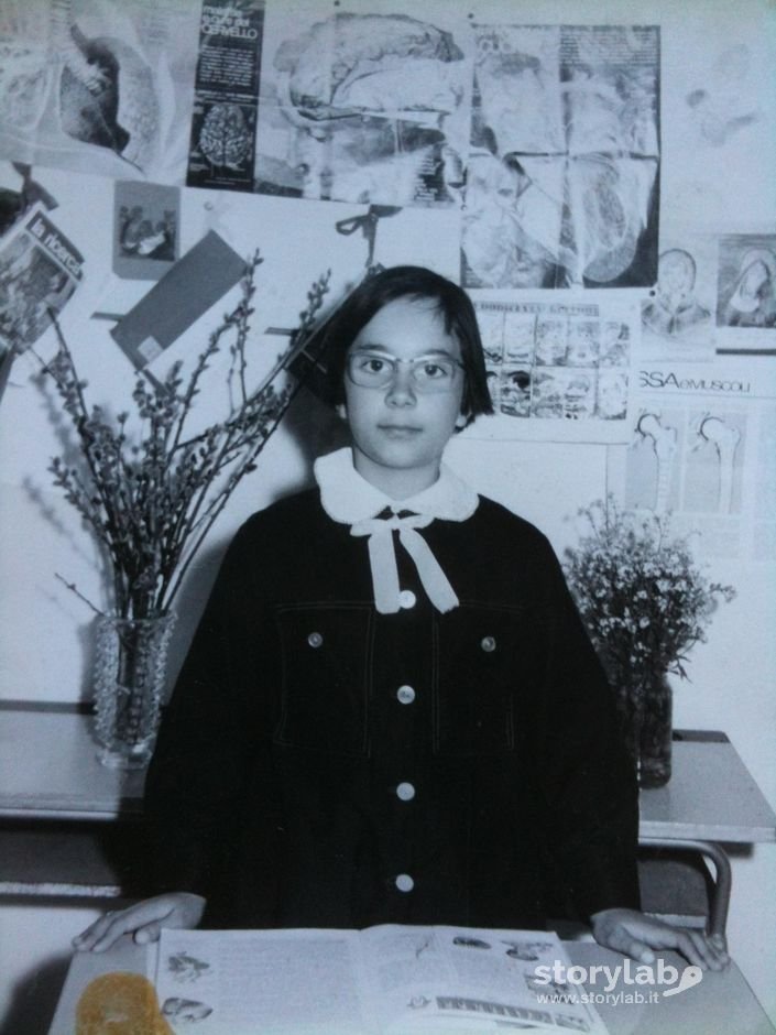 Foto Di Mia Madre Da Bambina A Scuola Anni 60