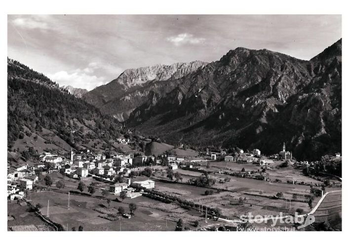 Piazza Brembana - Panorama Anni '60