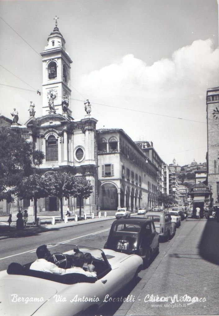 Bergamo - Chiesa Di San Marco - Cartolina