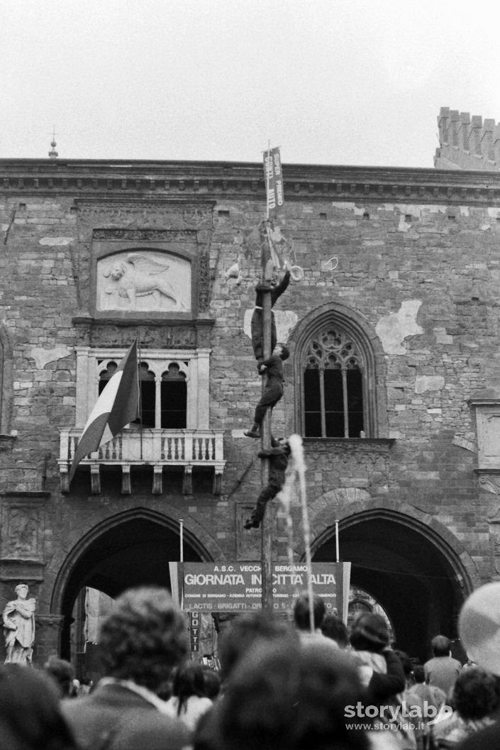 Città Alta. Fine anni 1970.