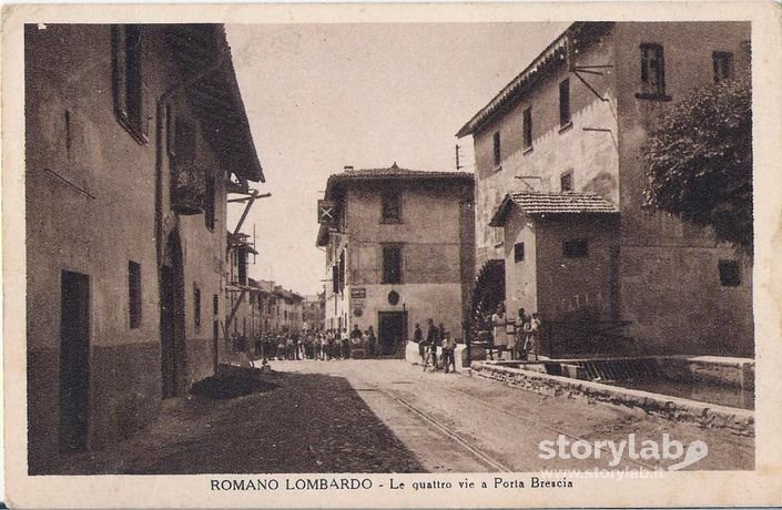 Romano Lombardo  Le Quattro Vie A Porta Brescia