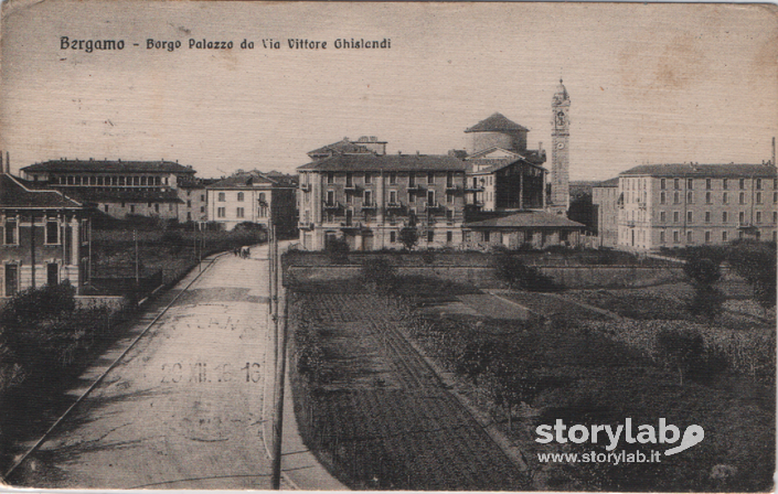 Bergamo - Borgo Palazzo Da Via Vittore Ghislandi